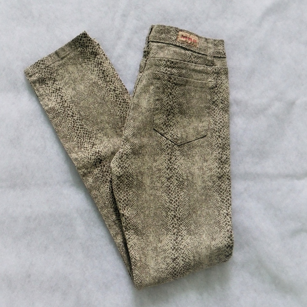 NWT Judy Blue Snakeskin Print Jean Size 3 (25) - Picture 2 of 5